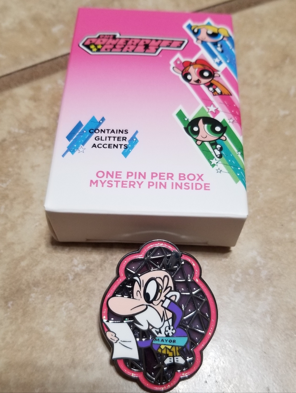 Cartoon Network The Powerpuff Girls Enamel Pin: Mayor